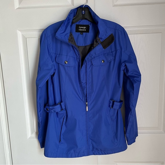 LIGHTWEIGHT BLUE JACKET BY GEORGE CLASSICS - Picture 9 of 12